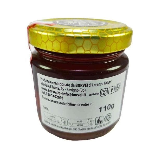 vaso-di-vetro-110g-miele-millefiori-produzione-apicoltura