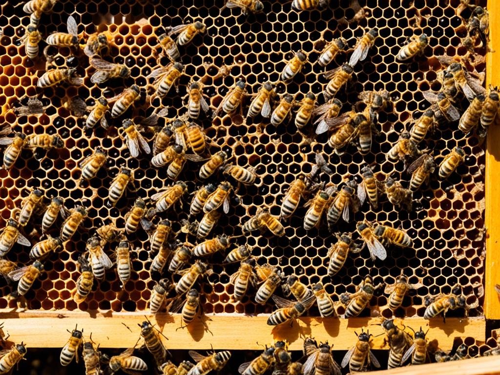 api operaie che assistono l'ape regina