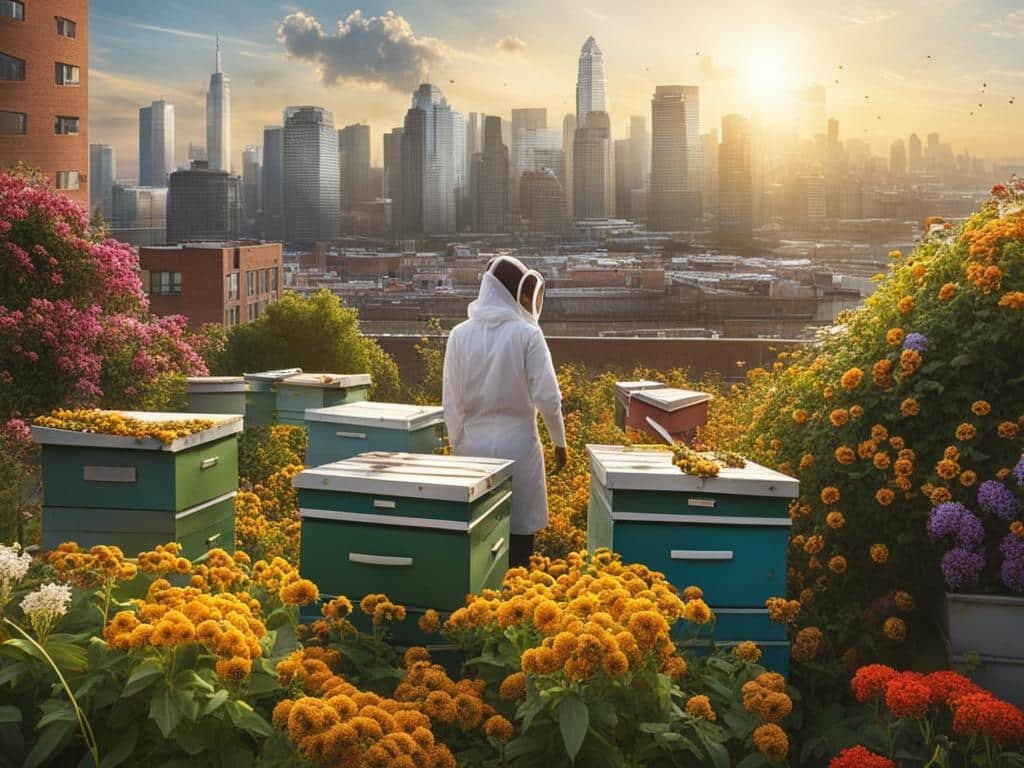 apicoltura urbana come forma d'arte
