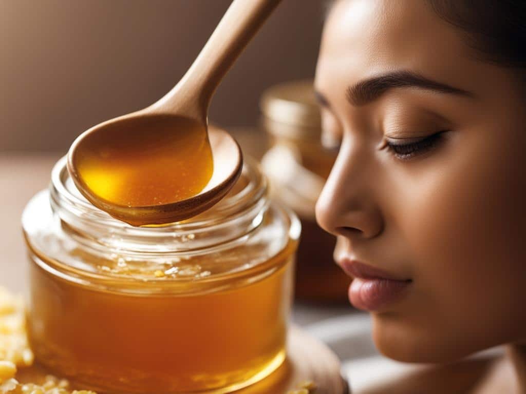 invecchiamento della pelle e miele puro