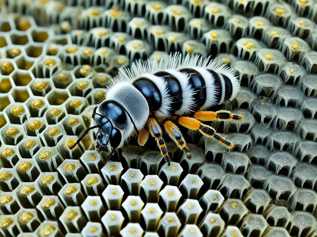 larva di ape regina