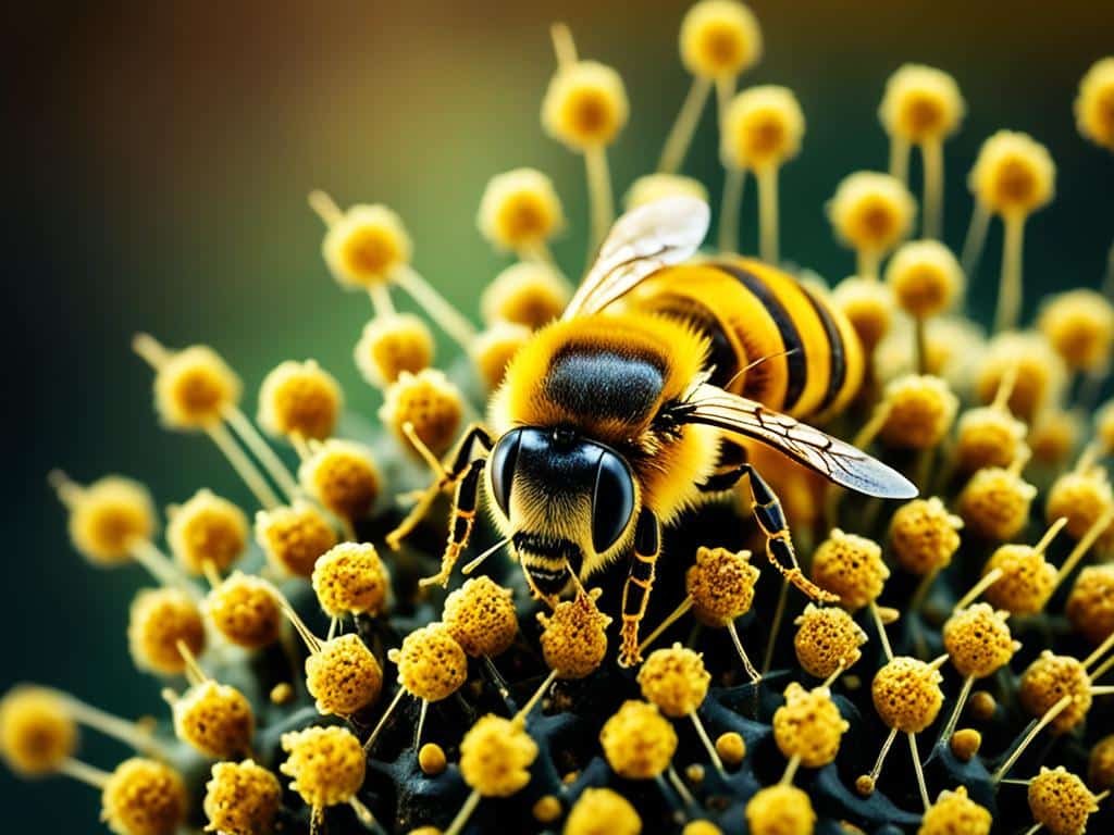 polline d'api allergia