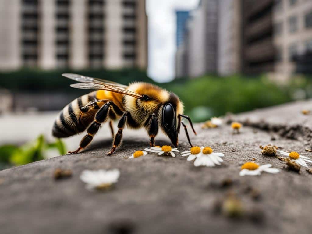 problemi legati alla protezione delle api in aree urbanizzate