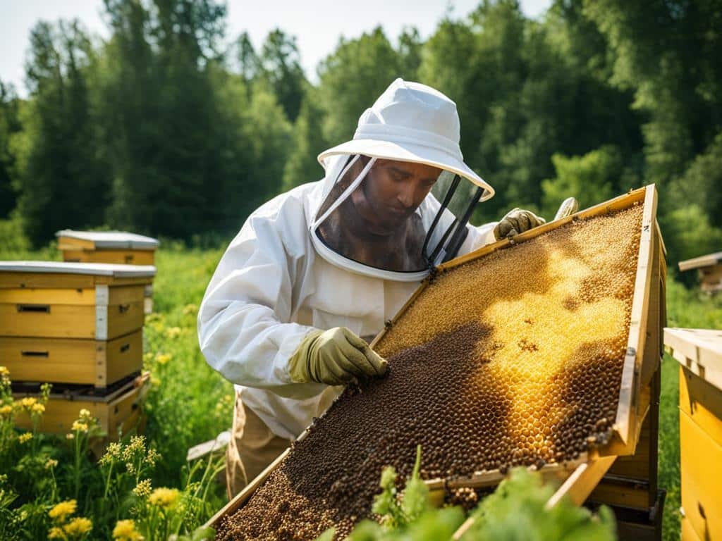 produzione di miele