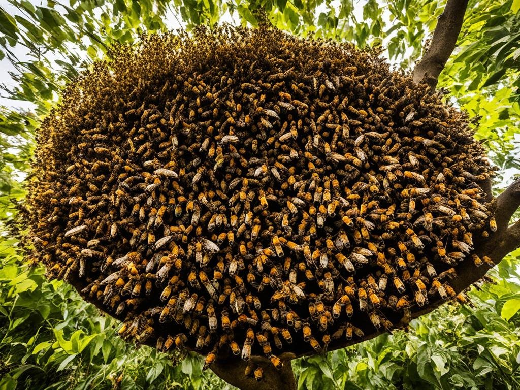 sciamatura delle api