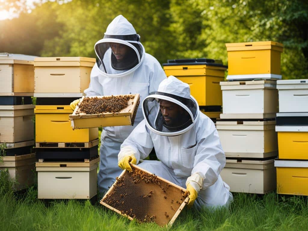 sicurezza dell'attività di apicoltura