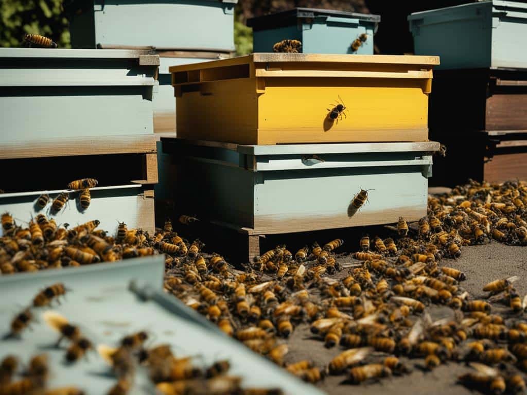 pesticidi nell'apicoltura